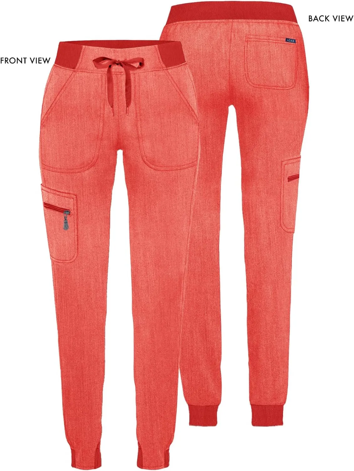Adar Pro Scrubs for Women - Ultimate Yoga Jogger Scrub Pants