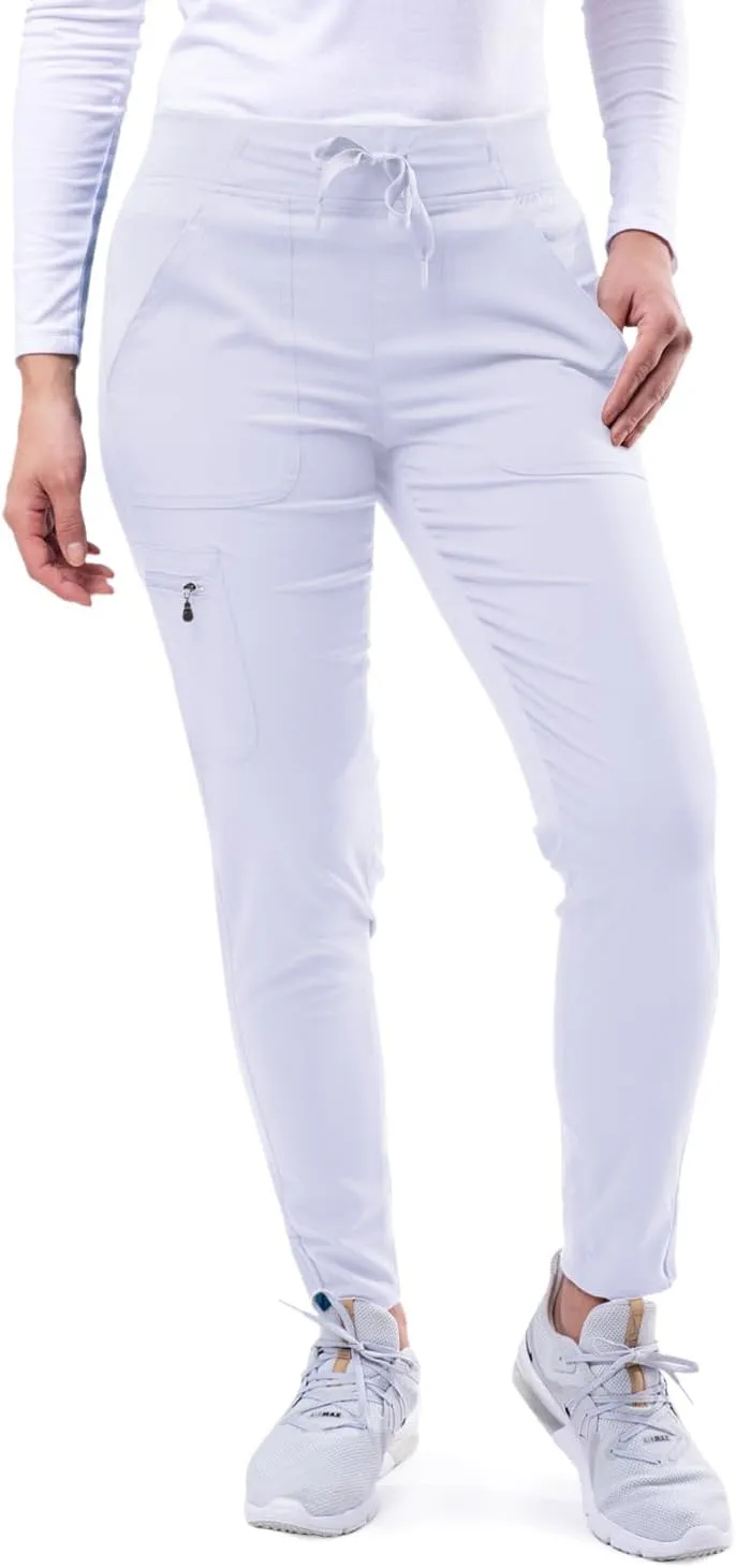 Adar Pro Scrubs for Women - Ultimate Yoga Jogger Scrub Pants