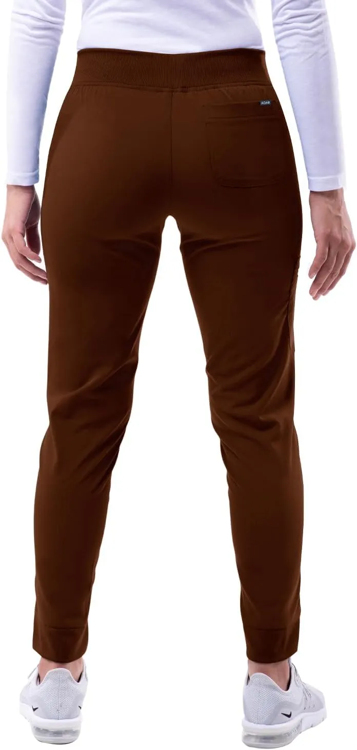 Adar Pro Scrubs for Women - Ultimate Yoga Jogger Scrub Pants
