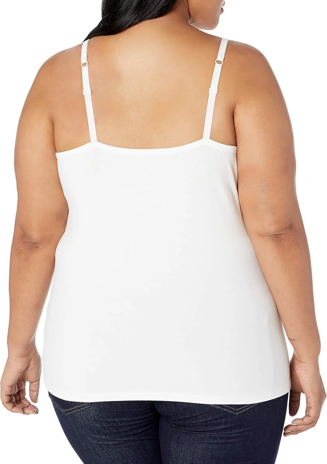 Amazon Essentials Womens Camisole Pack, Available in Plus Size, Pack of 2