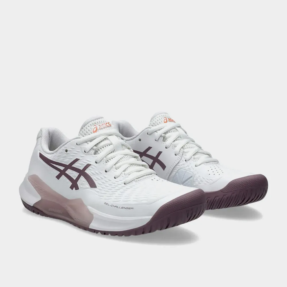 Asics Women's GeL-Challenger 14 Tennis Shoe White/pink _ 183717 _ White