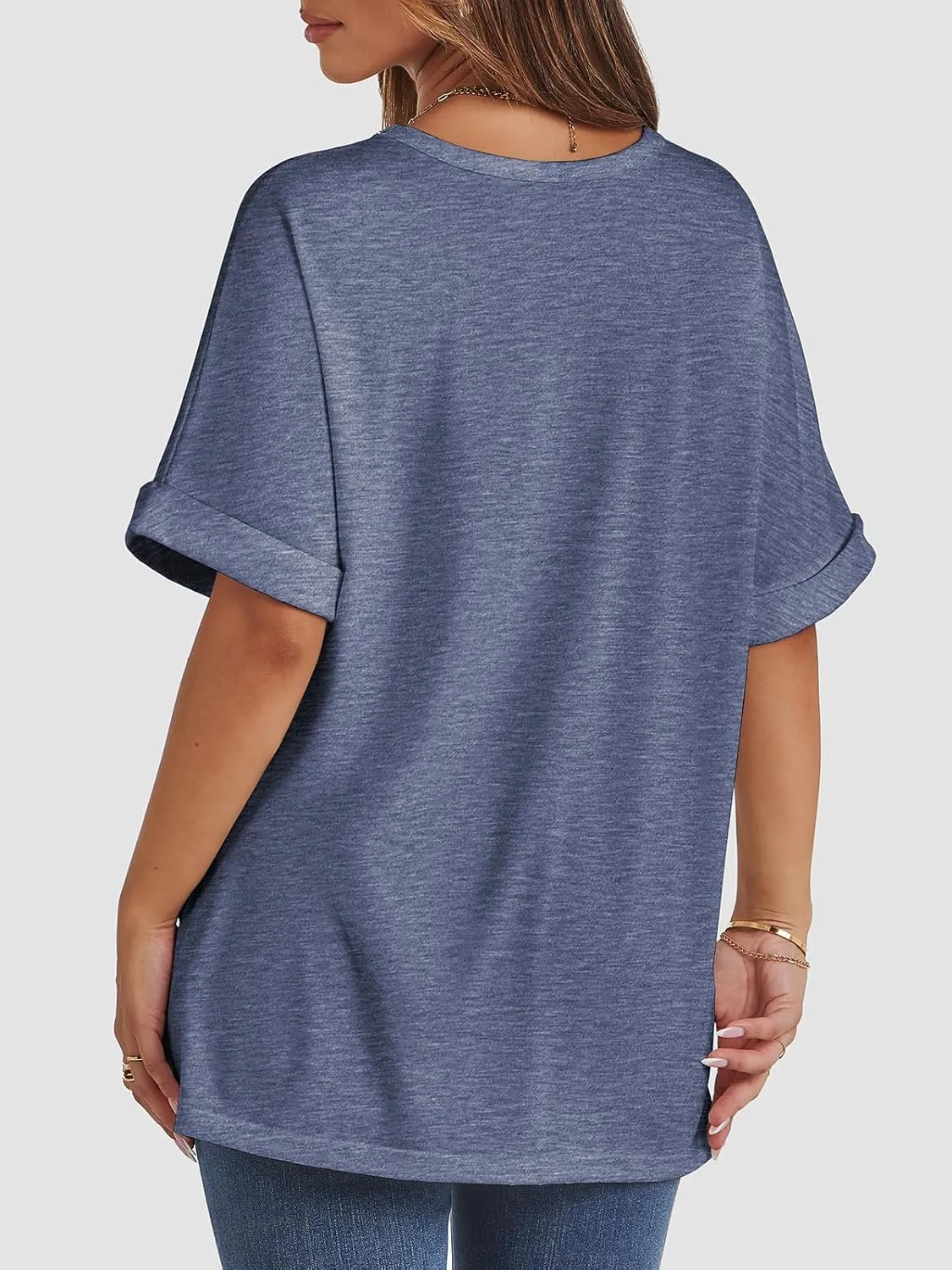 ATHMILE Womens Oversized T Shirts Summer Tops Spring Casual Loose Fit Workout Short Sleeve 2025 Beach Vacation