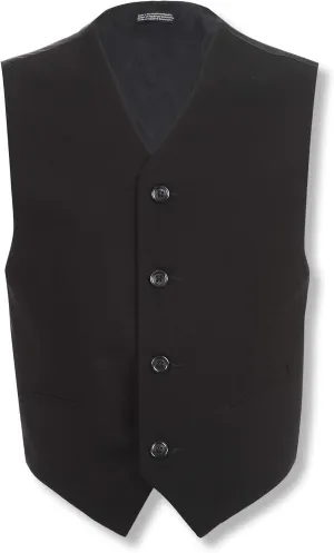Calvin Klein Boys' Formal Suit Vest, Tailored Fit & Adjustable Back Strap, 4-button Single Breasted Closure & 2 Slit Pockets