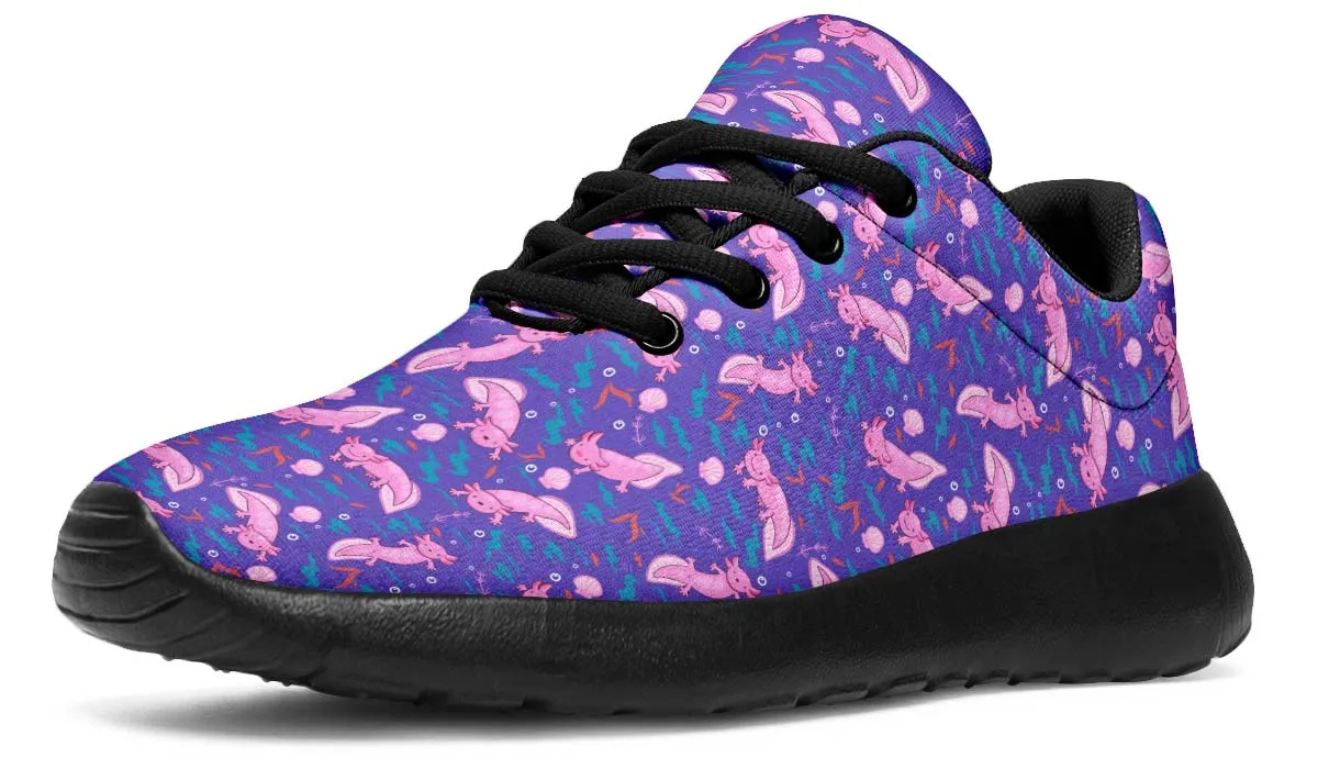 Cartoon Axolotl Sneakers