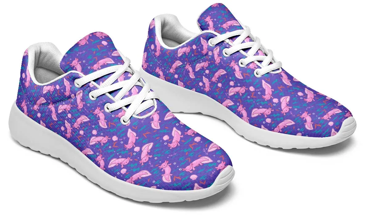 Cartoon Axolotl Sneakers