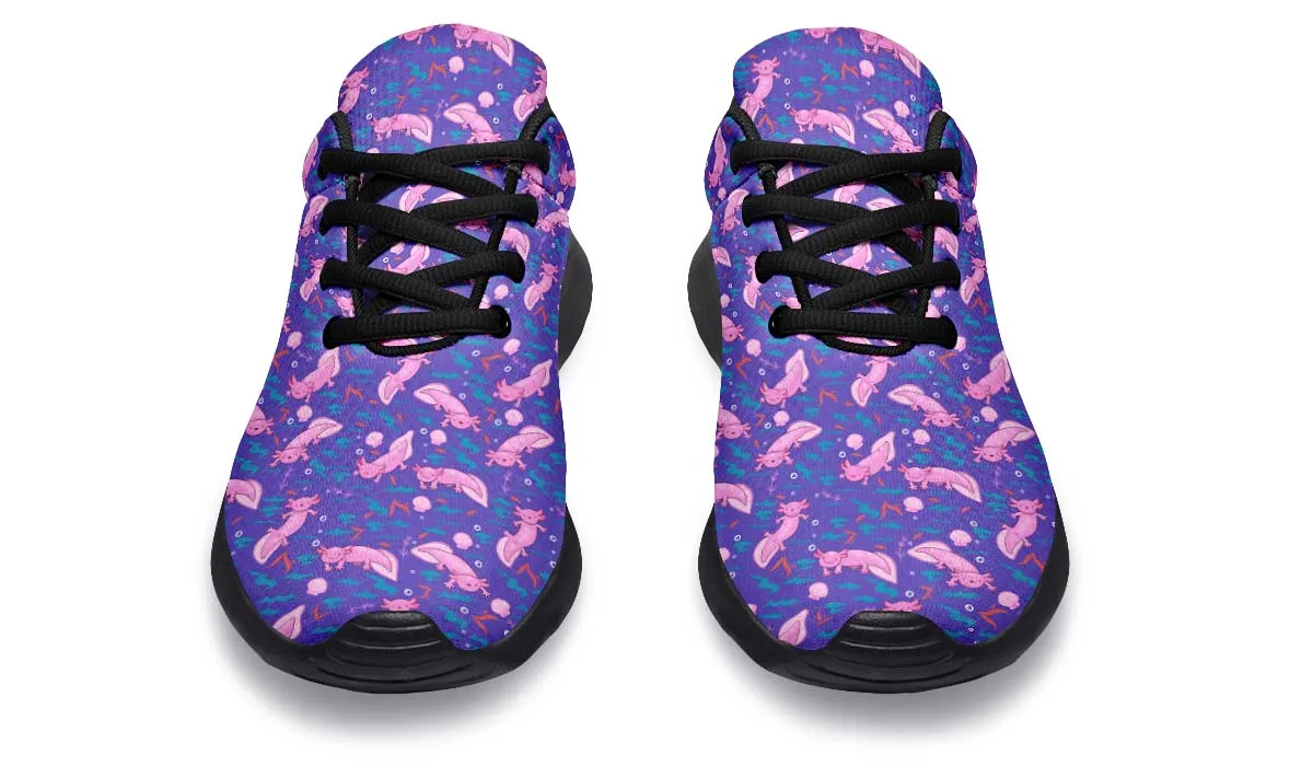 Cartoon Axolotl Sneakers