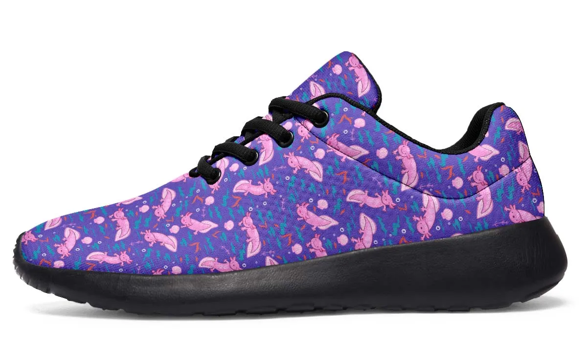 Cartoon Axolotl Sneakers