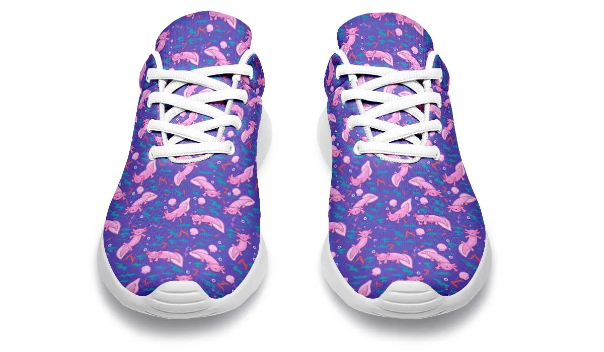 Cartoon Axolotl Sneakers