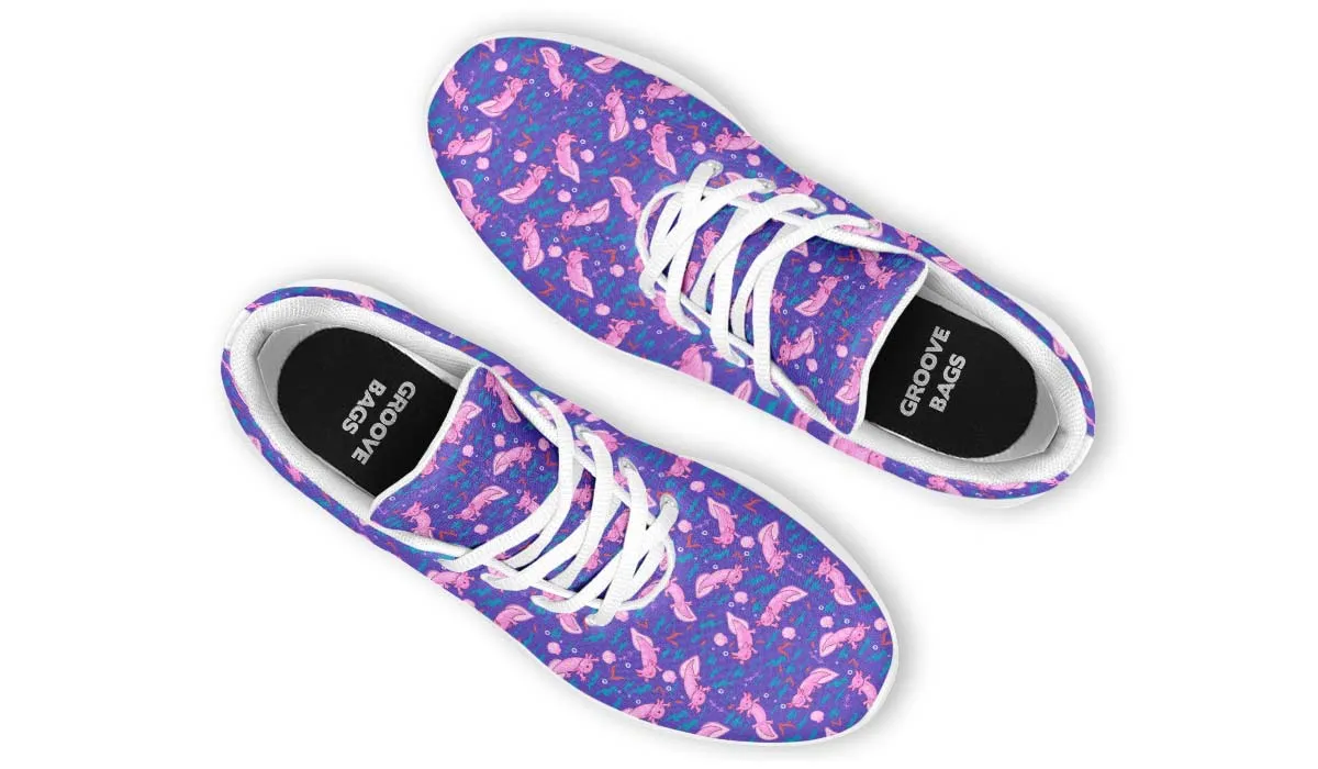 Cartoon Axolotl Sneakers