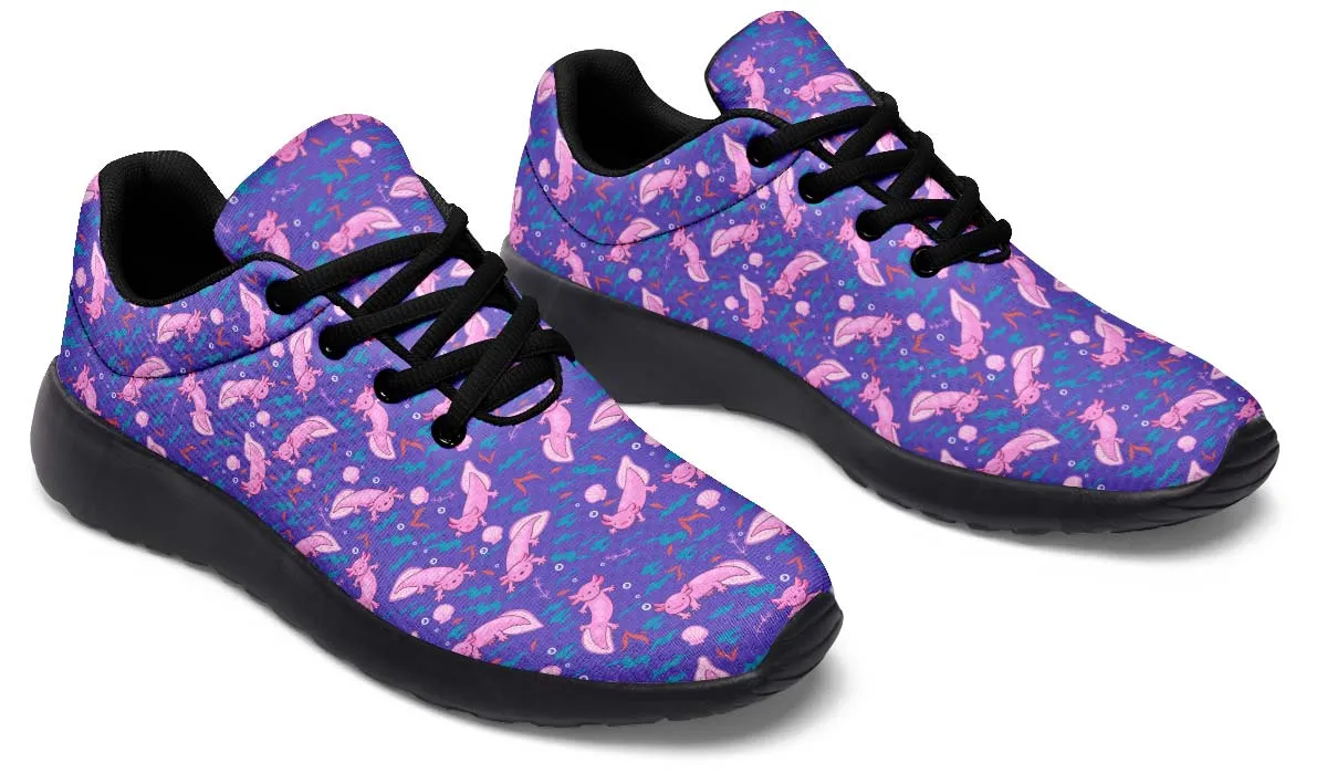 Cartoon Axolotl Sneakers
