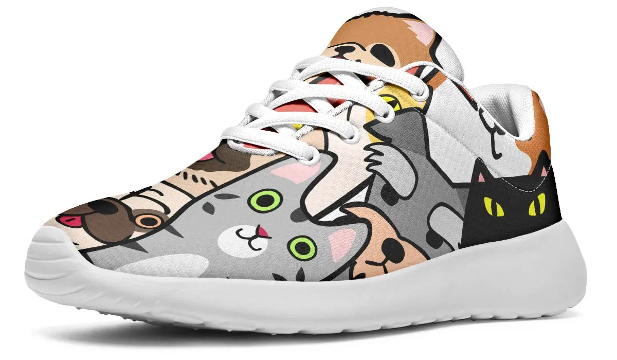 Cats And Dogs Veterinarian Sneakers