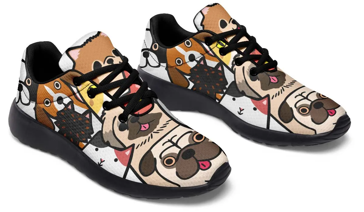 Cats And Dogs Veterinarian Sneakers