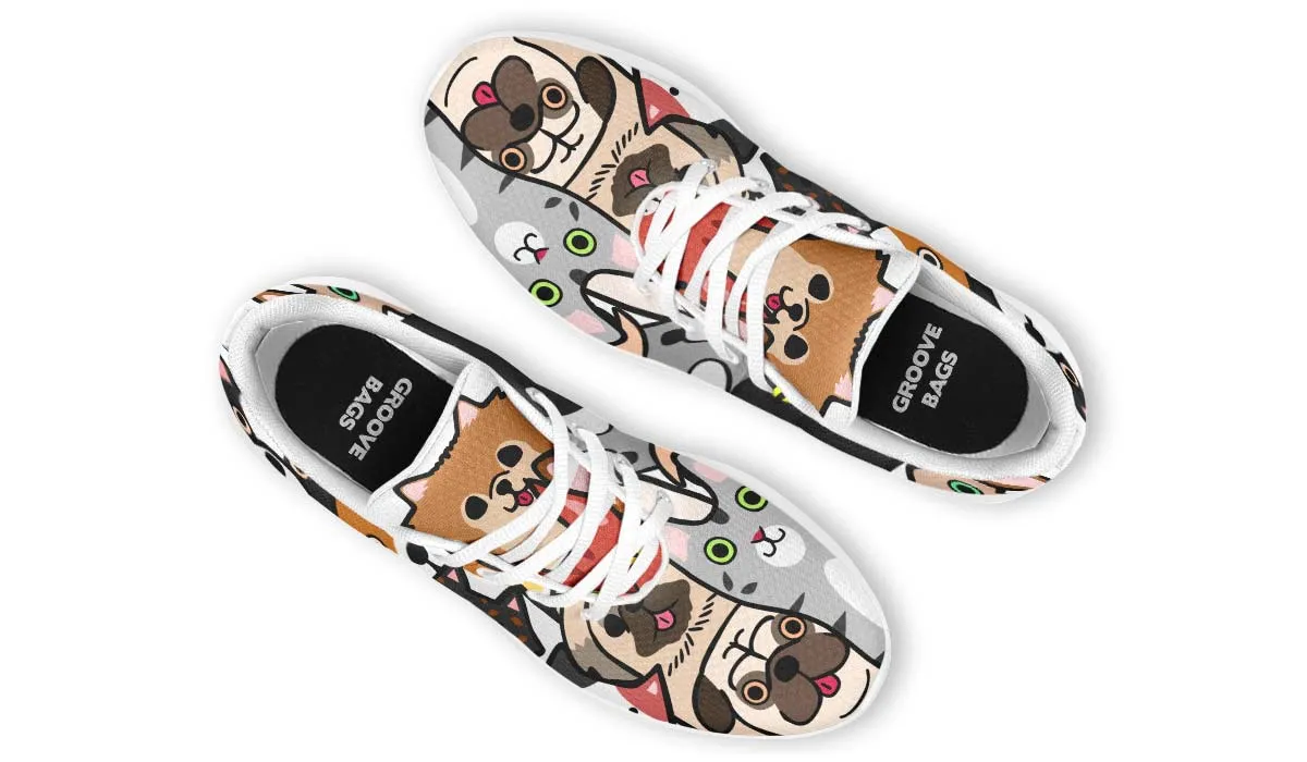 Cats And Dogs Veterinarian Sneakers