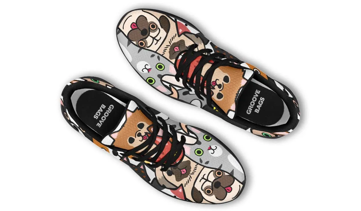 Cats And Dogs Veterinarian Sneakers