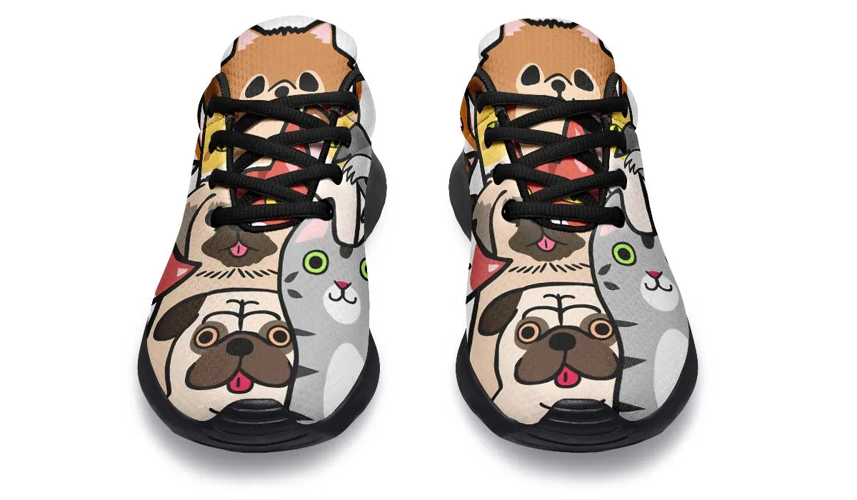 Cats And Dogs Veterinarian Sneakers