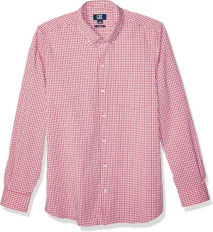Cutter & Buck Men's Wrinkle Resistant Tailored Fit Long Sleeve Button Down Shirt