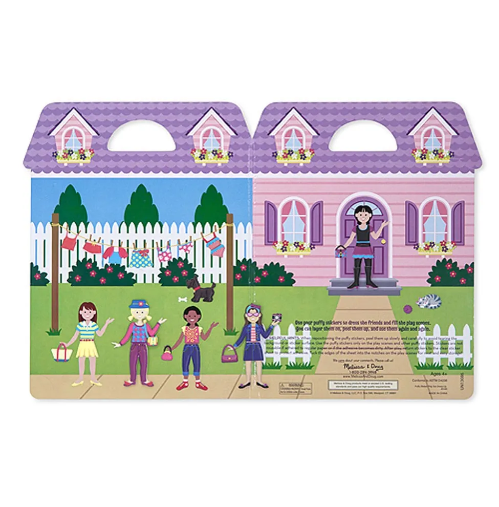 Dress-Up Reusable Puffstickers