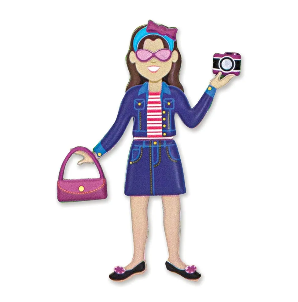 Dress-Up Reusable Puffstickers