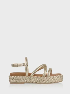DWRS Cyprus Sandal - Champagne