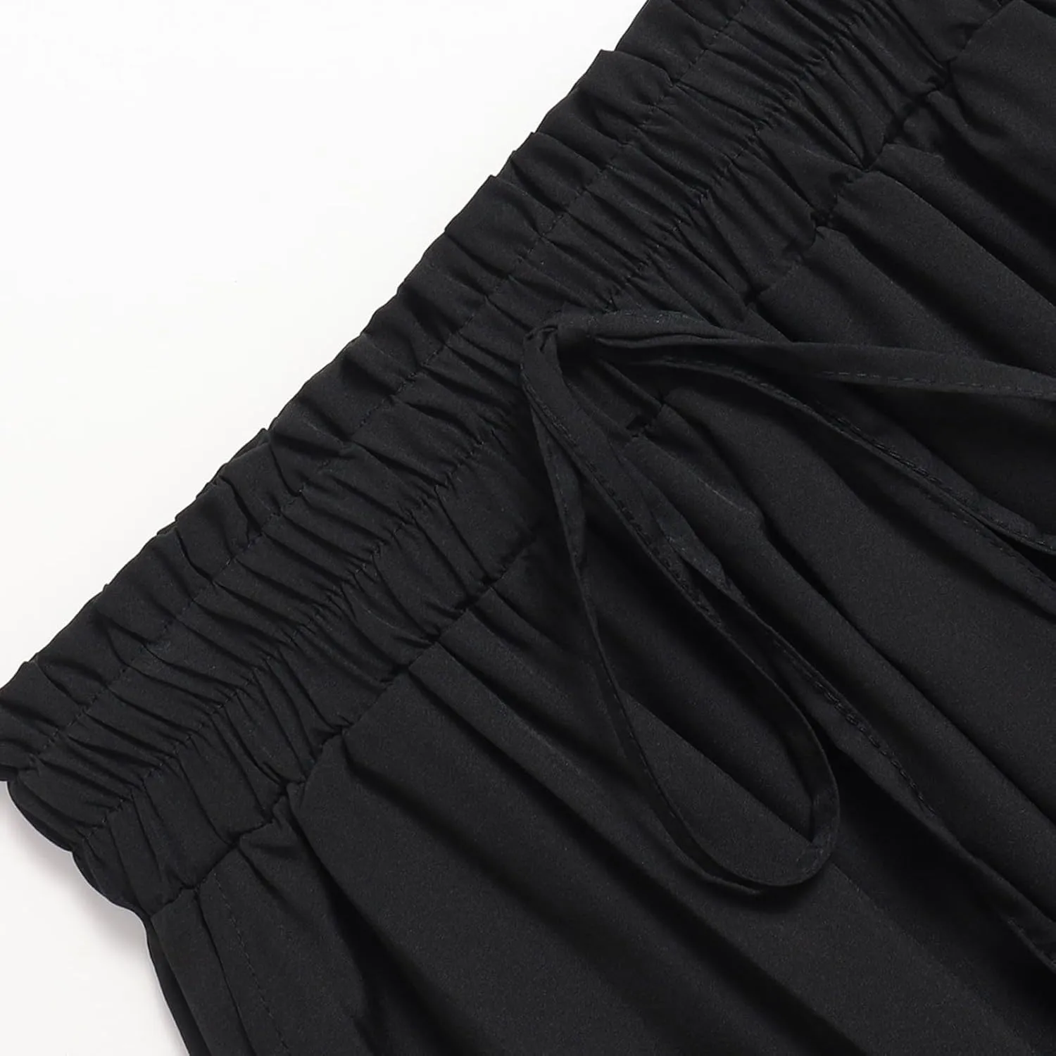Floral Midi Skirt Boho Flowy Elastic High Waist A Line Skirt Bow Linen Flared Beach Long Skirts for Women with Pockets