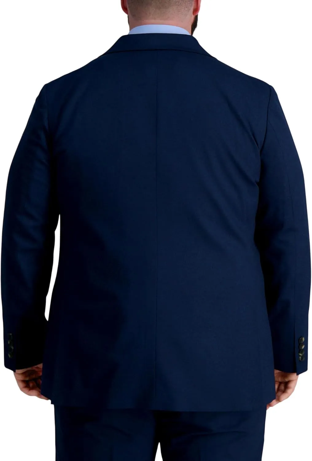 Haggar Mens JMH Premium Stretch Tailored Fit Suit Separates - Pants and Jackets (Big & Tall Sizes)
