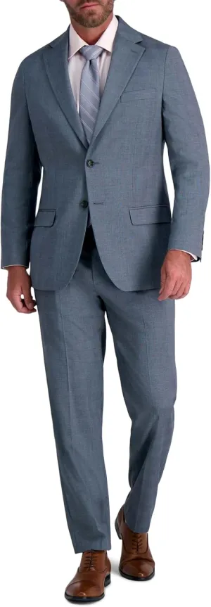 Haggar Mens JMH Premium Stretch Tailored Fit Suit Separates - Pants and Jackets
