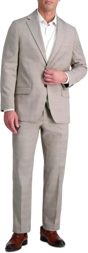 Haggar Mens JMH Premium Stretch Tailored Fit Suit Separates - Pants and Jackets