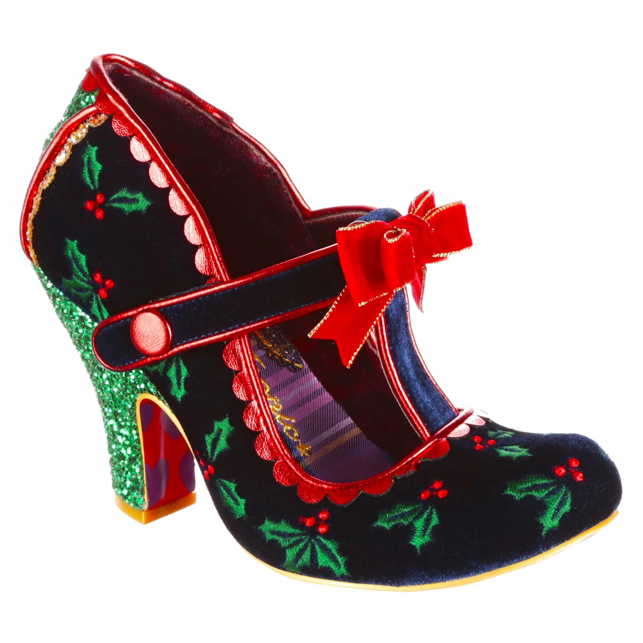 Irregular Choice Womens Perfect Parcel High Heel - Navy