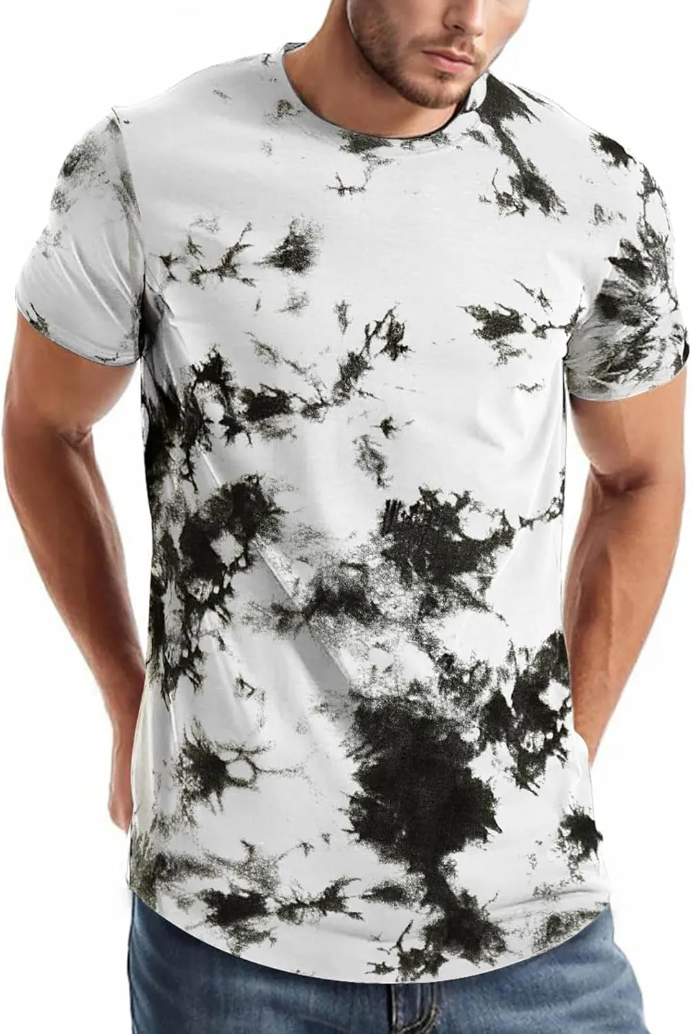 Keasmto 3D Print Cool T Shirts Graphic Design Casual Summer Short Sleeve Fashion Tees Shirt for Men Women