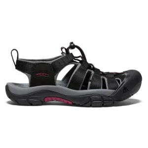 Keen Newport H2 Black/Raspberry Wine Sandal (Women's)