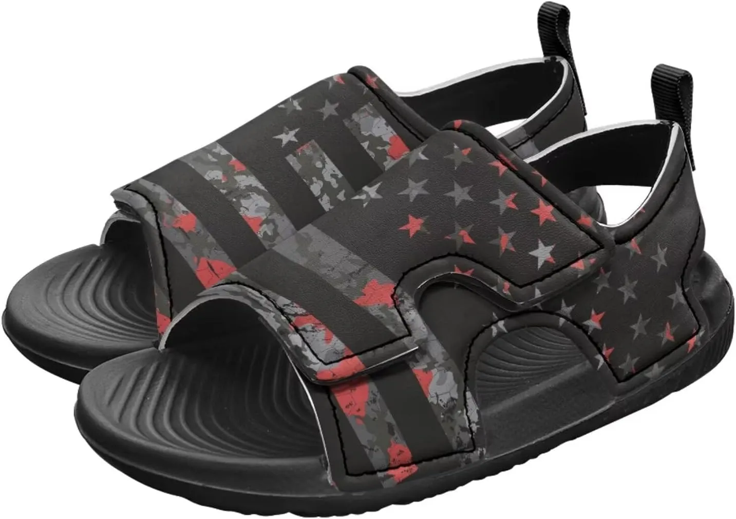 Kids Sandals Boys Summer Sport Hiking Sandals Leather Toddler Beach Water Shoes for Girls Cat Slides