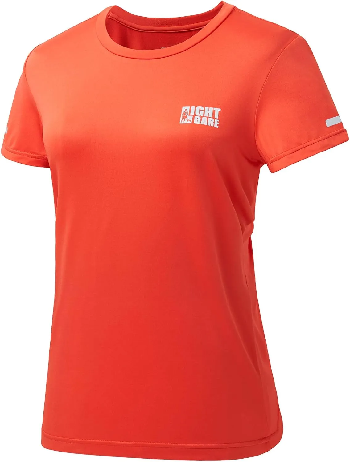 Lightbare Womens Dry Fit Short Sleeve T-Shirts Lightweight Anti-Odor Performance Shirt for Running Workout Sports