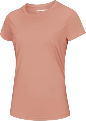 MAGCOMSEN Women's Short Sleeve T-Shirts UPF 50  Sun Protection Quick Dry Athletic Running Workout Rash Guard Tops