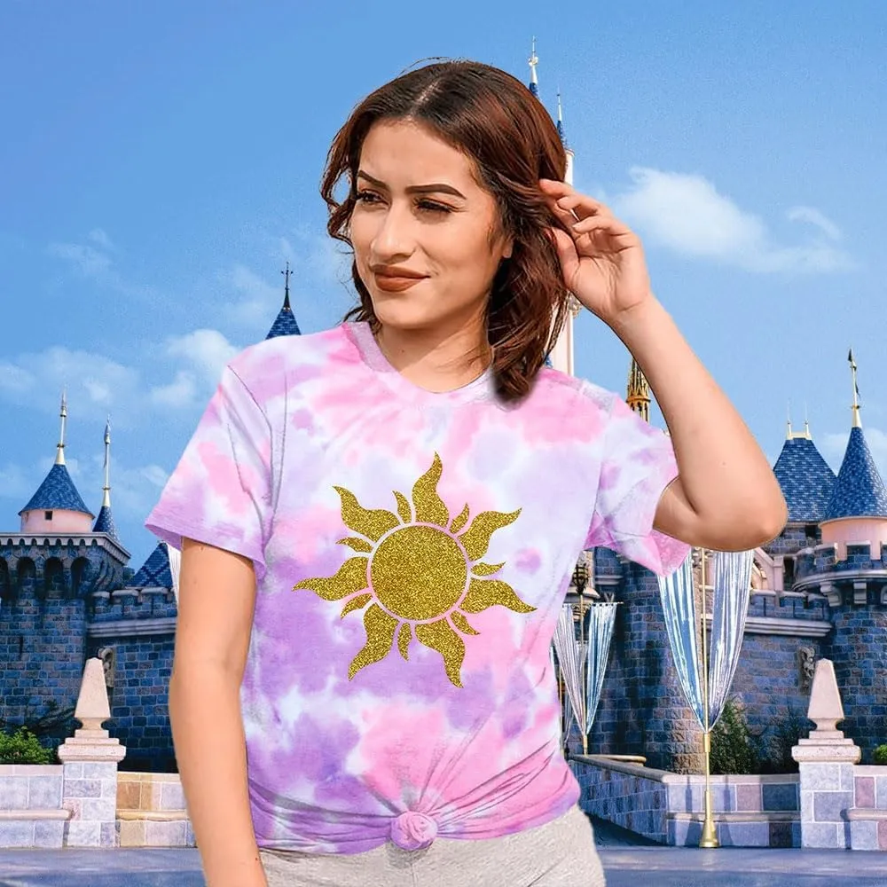 Magical Shirt Women Magic Sun Print Tshirt Cute Sunshine Graphics T Shirts Summer Vacation Short Sleeve Tops