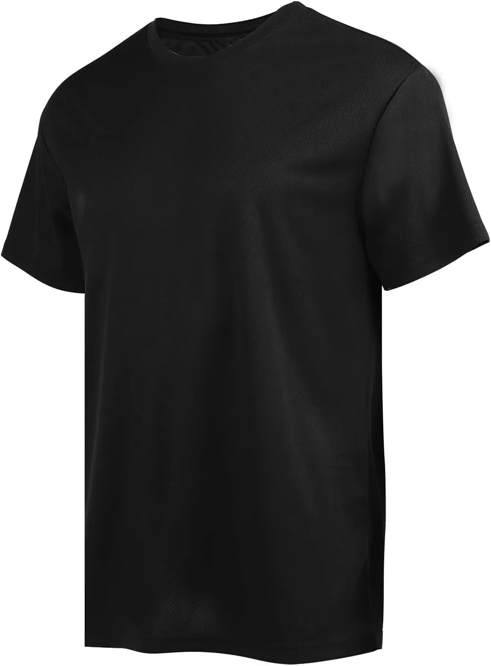 Mens Athletic Sports T-Shirt Summer Quick Dry Lightweight Running Fitness Tee