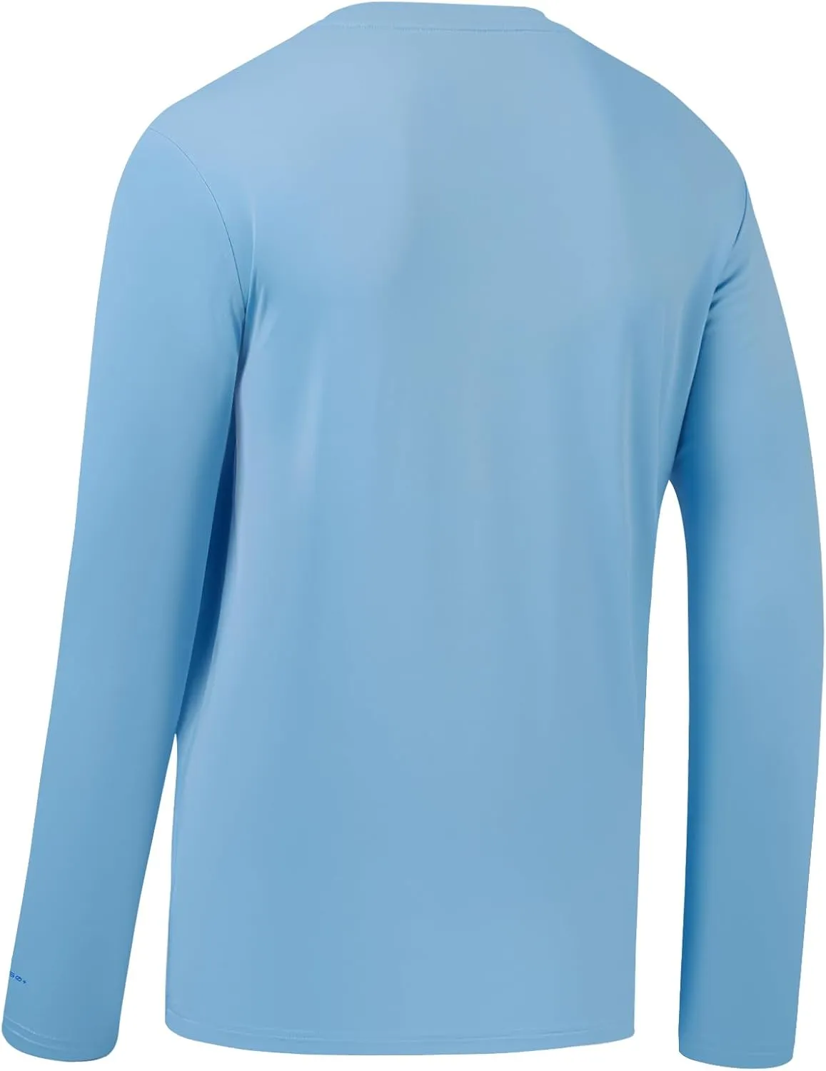 Mens UPF 50  Long Sleeve Performance T-Shirts Permanent UV Protective Quick Dry for Everyday Hiking Fishing Beach