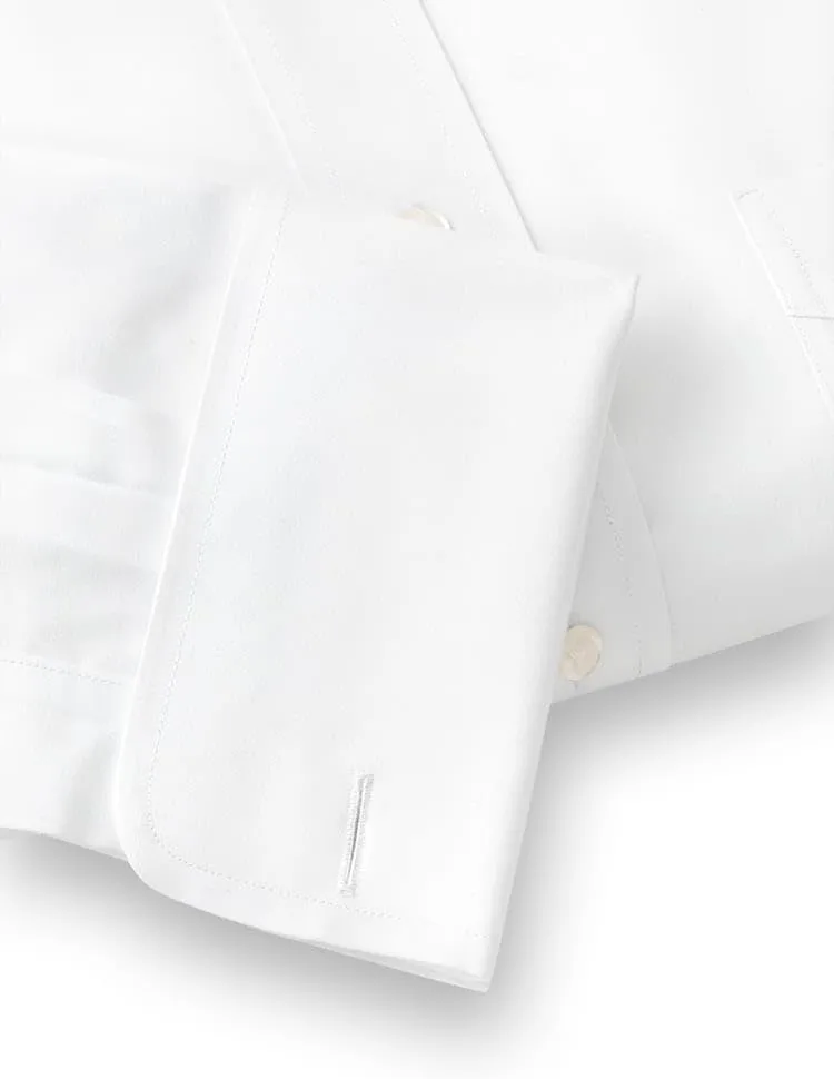Paul Fredrick Men's Tailored Fit Cotton Non-Iron Pinpoint Cotton Dress Shirt