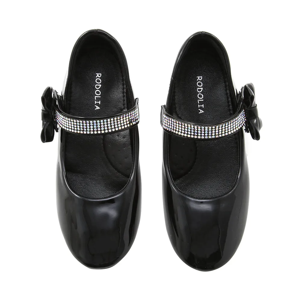 Rodolia Mary Jane Shoes - Black