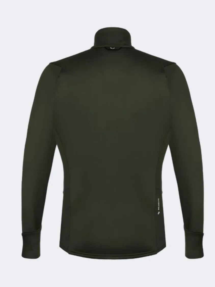 Salewa Puez Men Hiking Jacket Green Dark Olive