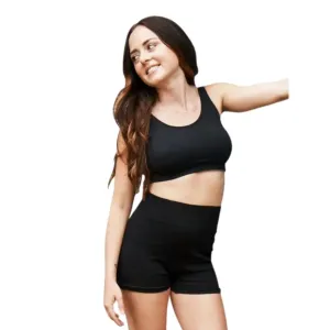 Seamless Ribbed Bra Top