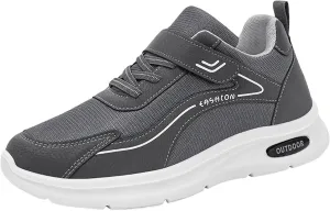 Slip on Walking Shoes Women Comfy Knitted Non Slip Running Shoes Wide Width Breathable Mesh Sports Workout Tennis Shoes Fashion Lace Up Sneakers