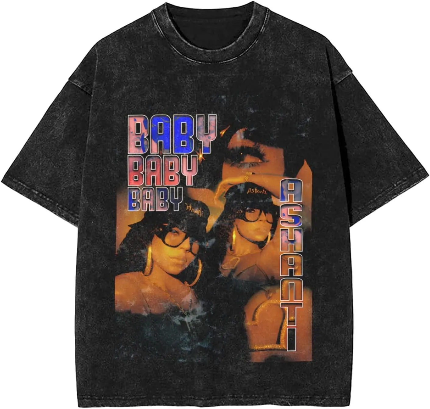 T Shirt Man's Wash Cotton Loose Crew Neck Short Sleeve Streetwear Basic Tops