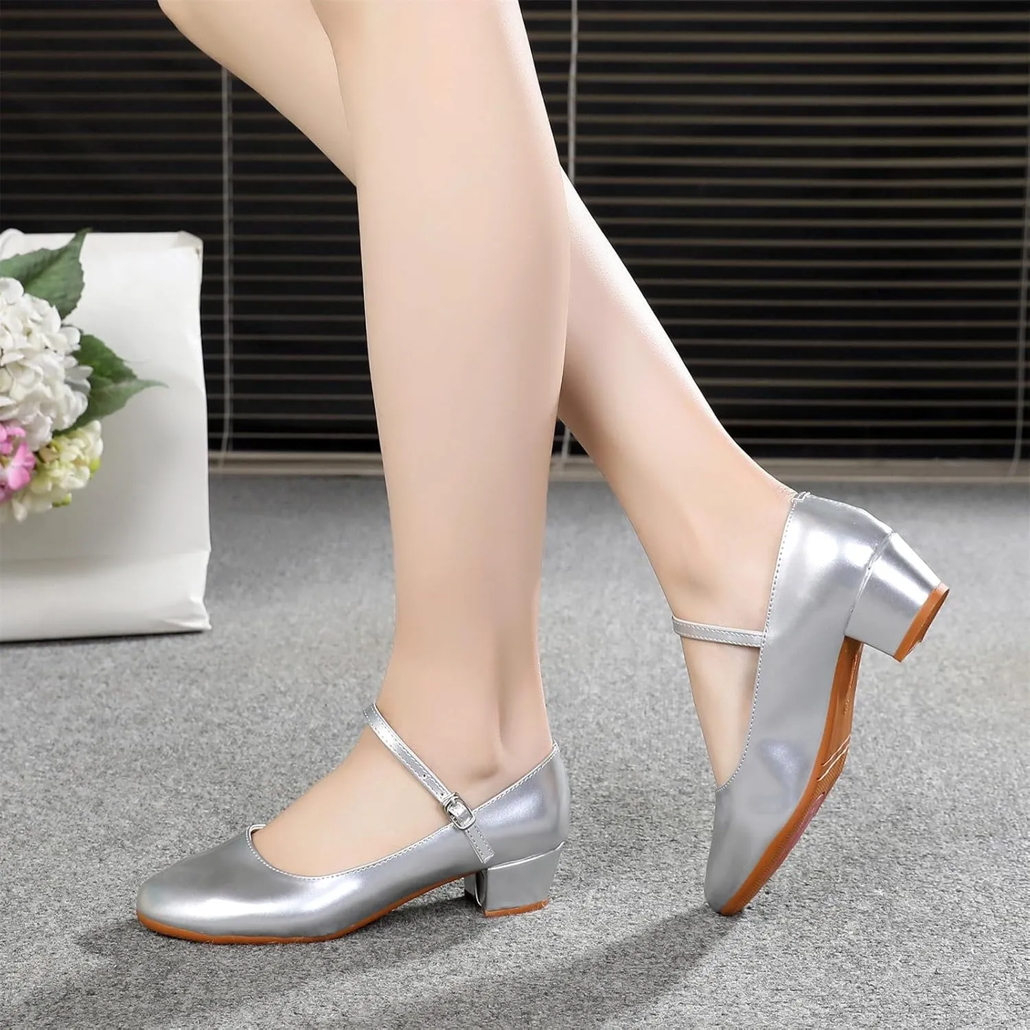 Tap Shoes for Girls Toddler Boys Pu Leather Dance Shoes Black Ballet Slippers for Girls Leather Leather Ballet Shoes