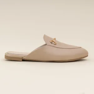 Women Beige Mule