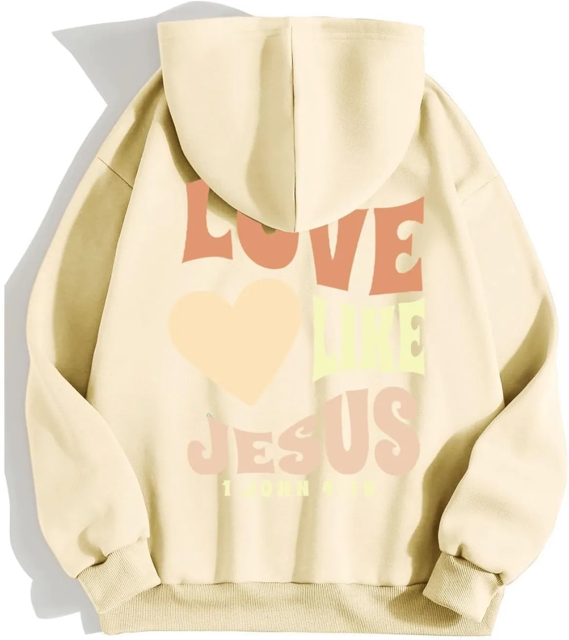 Womens Hoodie Casual Letter Graphic Print Long Sleeve Oversized Sweatshirt Tunic Tops Creweck Loose Tee T Shirts