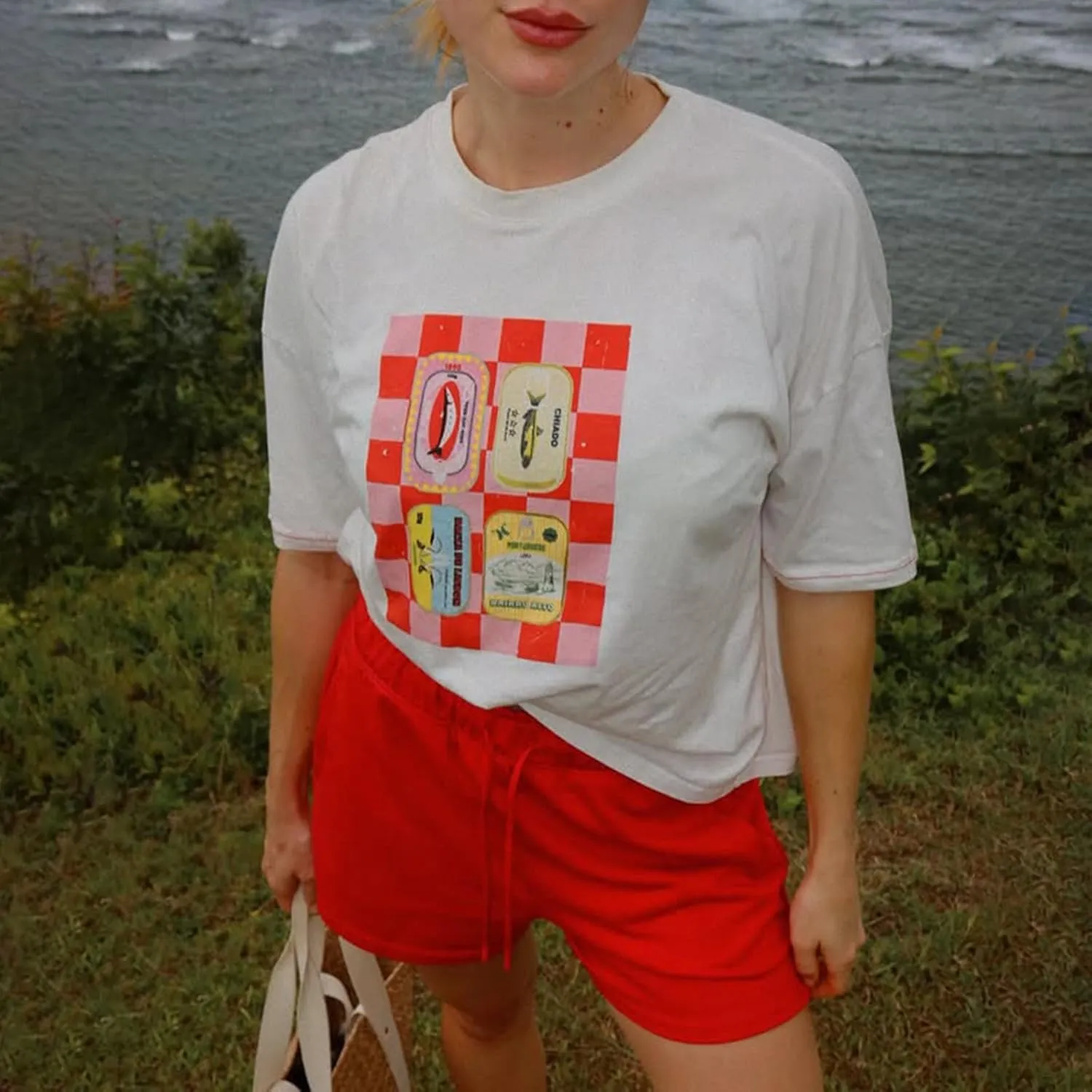 Womens Oversized Baggy Loose Fit Graphic Short Sleeve Teen Girls Preppy T Shirts Y2k Going Out Tops Aesthetic Tees