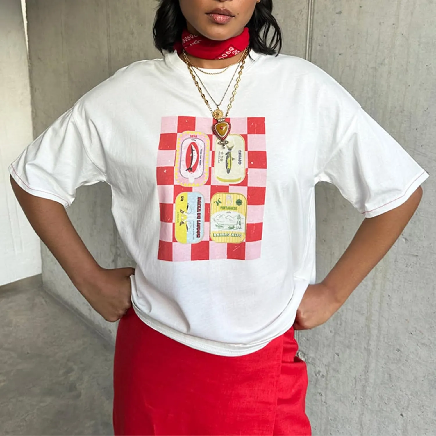 Womens Oversized Baggy Loose Fit Graphic Short Sleeve Teen Girls Preppy T Shirts Y2k Going Out Tops Aesthetic Tees